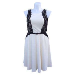 Maurices fit and flare retro sleeveless dress plus